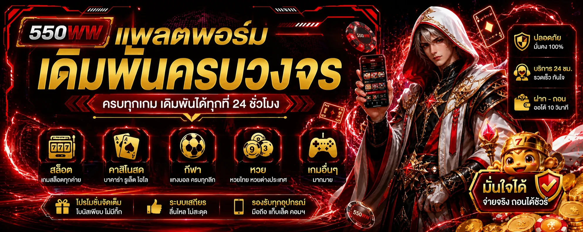 550WW ทดลองเล่นสล็อตฟรีก่อนเล่นจริง